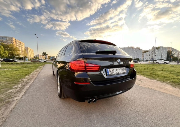BMW Seria 5 cena 72000 przebieg: 227707, rok produkcji 2015 z Warszawa małe 379